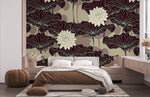 Papier peint mural Lotus Noir 3D - Vignette | Mr Papier Peint