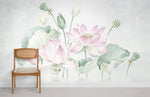 Papier peint mural Lotus Pastel - Vignette | Mr Papier Peint