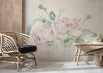 Papier peint mural Lotus Pastel - Vignette | Mr Papier Peint