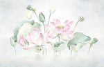 Papier peint mural Lotus Pastel - Vignette | Mr Papier Peint