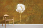 Papier Peint Mural Lotus Plaqué Or - Vignette | Mr Papier Peint