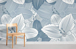 Papier peint mural Lys bleu - Vignette | Mr Papier Peint