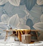 Papier peint mural Lys bleu - Vignette | Mr Papier Peint