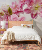 Papier Peint Mural Lys Rose - Vignette | Mr Papier Peint