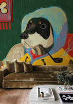 Papier Peint Mural M Chien Fumeur - Vignette | Mr Papier Peint