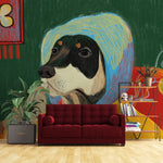 Papier Peint Mural M Chien Fumeur - Vignette | Mr Papier Peint