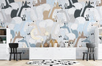 Papier peint mural M Renard un rêve de nature pour chambre d’enfant - Vignette | Mr Papier Peint
