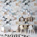 Papier peint mural M Renard un rêve de nature pour chambre d’enfant - Vignette | Mr Papier Peint