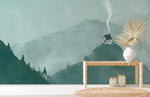 Papier Peint Mural Maison Solitaire Évasion et Sérénité - Vignette | Mr Papier Peint