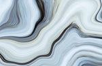 Papier peint mural Marbre Bleu Fluidité et Élégance Naturelle - Vignette | Mr Papier Peint