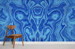 Papier peint mural Marbre Bleu Sans Couture - Vignette | Mr Papier Peint