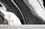 Élégance Moderne avec Papier Peint Mural Marbre Noir et Blanc - Vignette | Mr Papier Peint