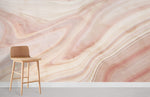 Papier peint mural en marbre rose clair élégance et douceur panoramique - Vignette | Mr Papier Peint