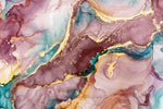 Élégance contemporaine avec papier peint mural marbre rose tidal - Vignette | Mr Papier Peint