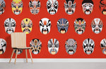 Papier Peint Mural Masques d'Opéra - Vignette | Mr Papier Peint