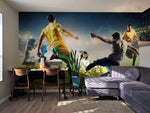 Papier peint mural Mêlée de Football - Vignette | Mr Papier Peint