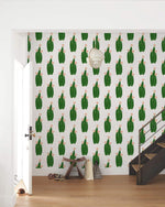 Papier peint mural mignon de cactus verts - Vignette | Mr Papier Peint