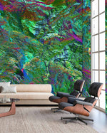 Papier peint mural minéral vert évasion nature et sérénité - Vignette | Mr Papier Peint