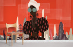 Élégance Contemporaine en Papier Peint Mural Peinture Murale Moderne - Vignette | Mr Papier Peint