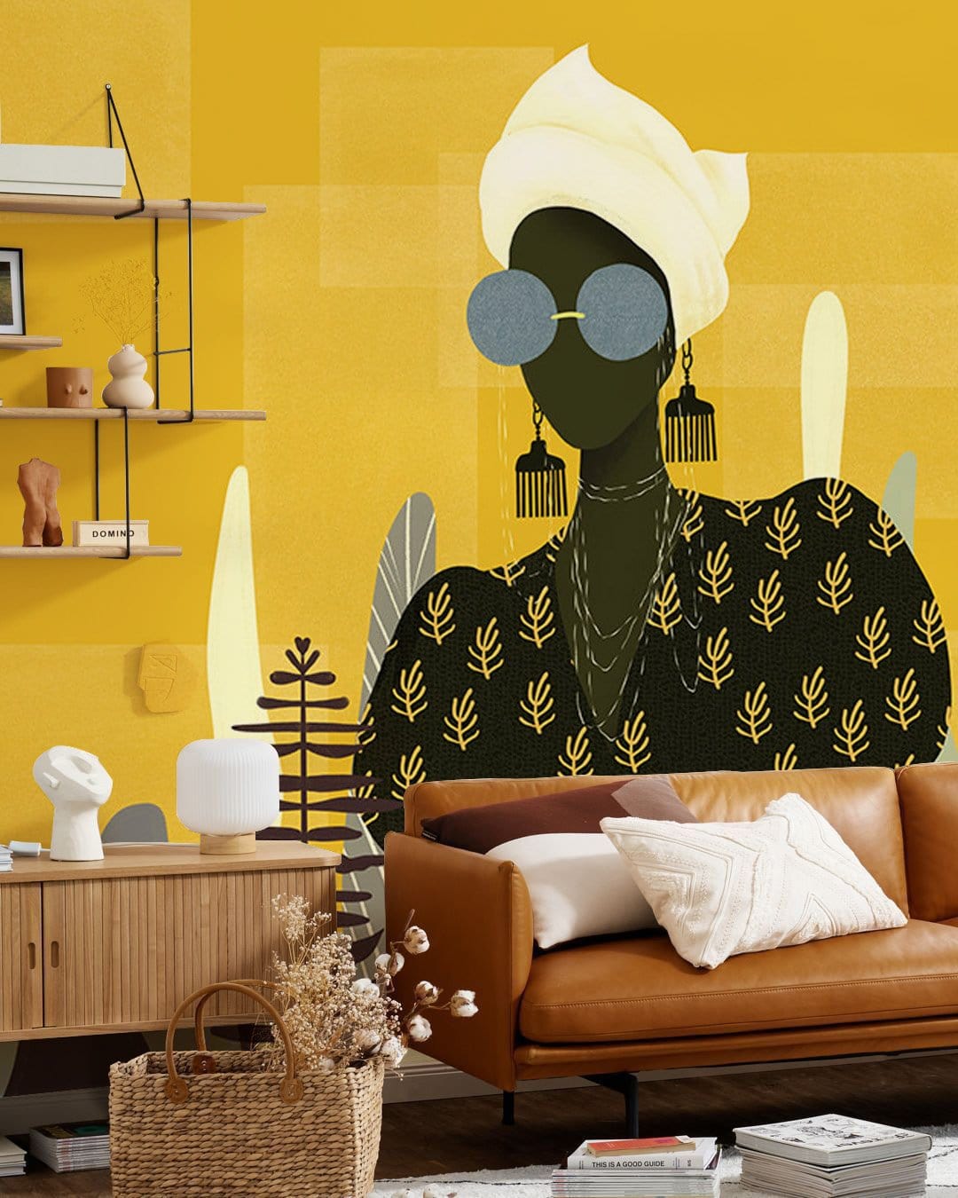 Papier Peint Mural Moderne Dame III - Le meilleur Papier peint panoramique Sur mesure