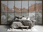 Papier peint mural Montagne Enneigée évasion sereine - Vignette | Mr Papier Peint