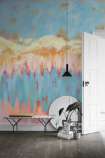 Papier Peint Mural Montagne et Lac Oniriques Évasion Poétique - Vignette | Mr Papier Peint
