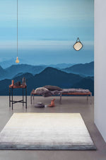 Papier peint mural Montagnes sous la voûte bleue - Vignette | Mr Papier Peint