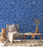 Papier peint mural mosaïque bleue - Vignette | Mr Papier Peint