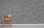 Papier peint mural mosaïque gris - Vignette | Mr Papier Peint