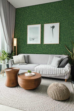 Papier peint mural mosaïque vert foncé - Vignette | Mr Papier Peint