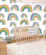 Papier peint mural Motif Arc-en-ciel - Vignette | Mr Papier Peint