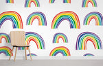 Papier peint mural Motif Arc-en-ciel - Vignette | Mr Papier Peint