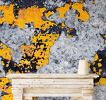 Papier peint mural blocs dorés fissurés éclat de luxe contemporain - Vignette | Mr Papier Peint