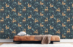 Papier peint mural motif cerf mignon - Vignette | Mr Papier Peint