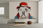 Papier peint mural motif chien Doodle - Vignette | Mr Papier Peint