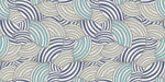 Papier peint mural motif coquillages Évasion bleue et sérénité marine - Vignette | Mr Papier Peint