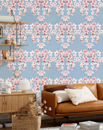 Papier peint mural motif fleurs de cerisier - Vignette | Mr Papier Peint