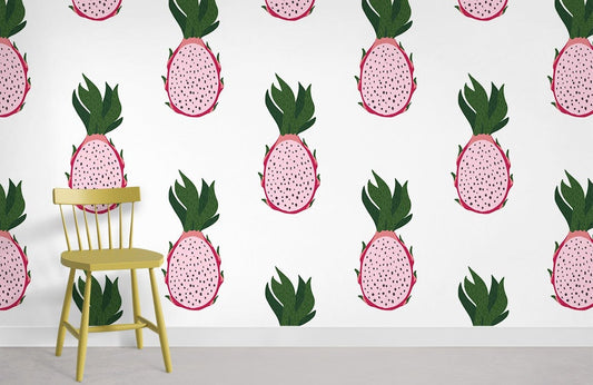 Papier peint mural motif fruit du dragon - Le meilleur Papier peint panoramique Sur mesure