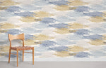 Papier Peint Mural Motif Nuages Japonais - Vignette | Mr Papier Peint