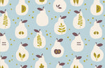 Papier peint mural motif poires - Vignette | Mr Papier Peint