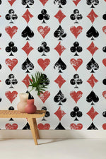 Papier peint mural motif poker - Vignette | Mr Papier Peint