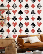 Papier peint mural motif poker - Vignette | Mr Papier Peint