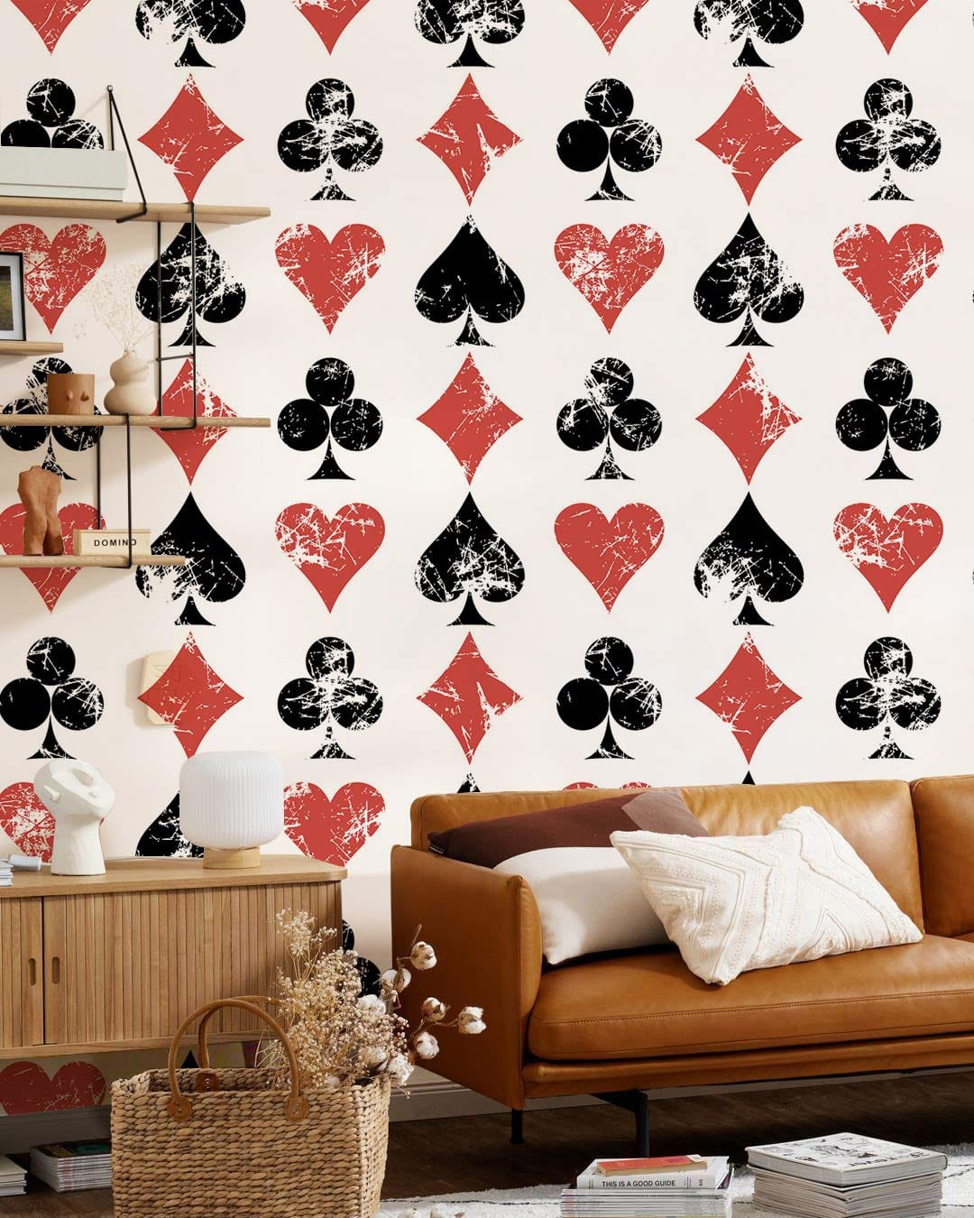 Papier peint mural motif poker - Le meilleur Papier peint panoramique Sur mesure