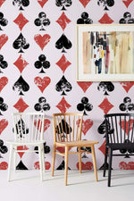 Papier peint mural motif poker - Vignette | Mr Papier Peint