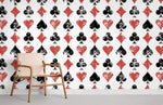 Papier peint mural motif poker - Vignette | Mr Papier Peint