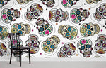 Papier Peint Mural Motif Squelette - Vignette | Mr Papier Peint