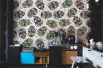 Papier Peint Mural Motif Squelette - Vignette | Mr Papier Peint