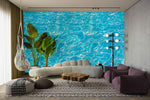 Papier peint mural motif vagues d'eau de piscine - Vignette | Mr Papier Peint