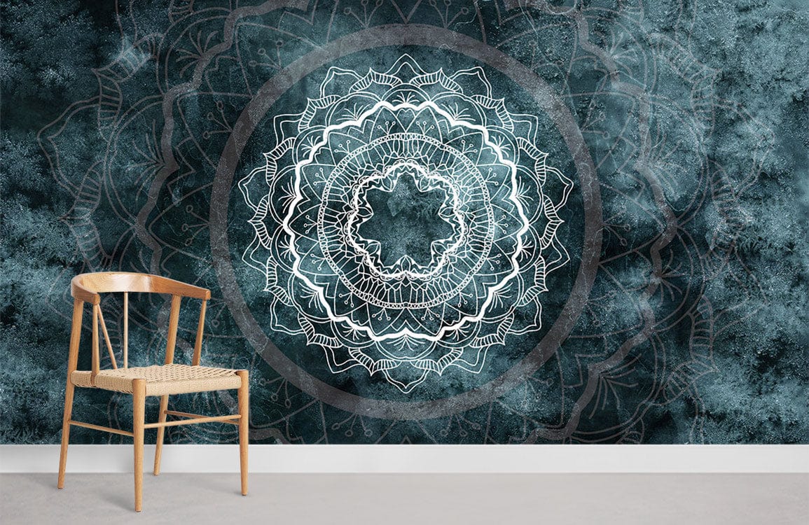 Papier Peint Mural Motifs Mandala Jasper - Le meilleur Papier peint panoramique Sur mesure