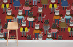 Papier Peint Mural Mr Cat - Vignette | Mr Papier Peint